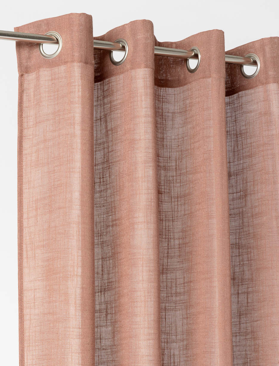 Panneau de rideau voilage aspect lin Panneau de rideau voilage aspect lin