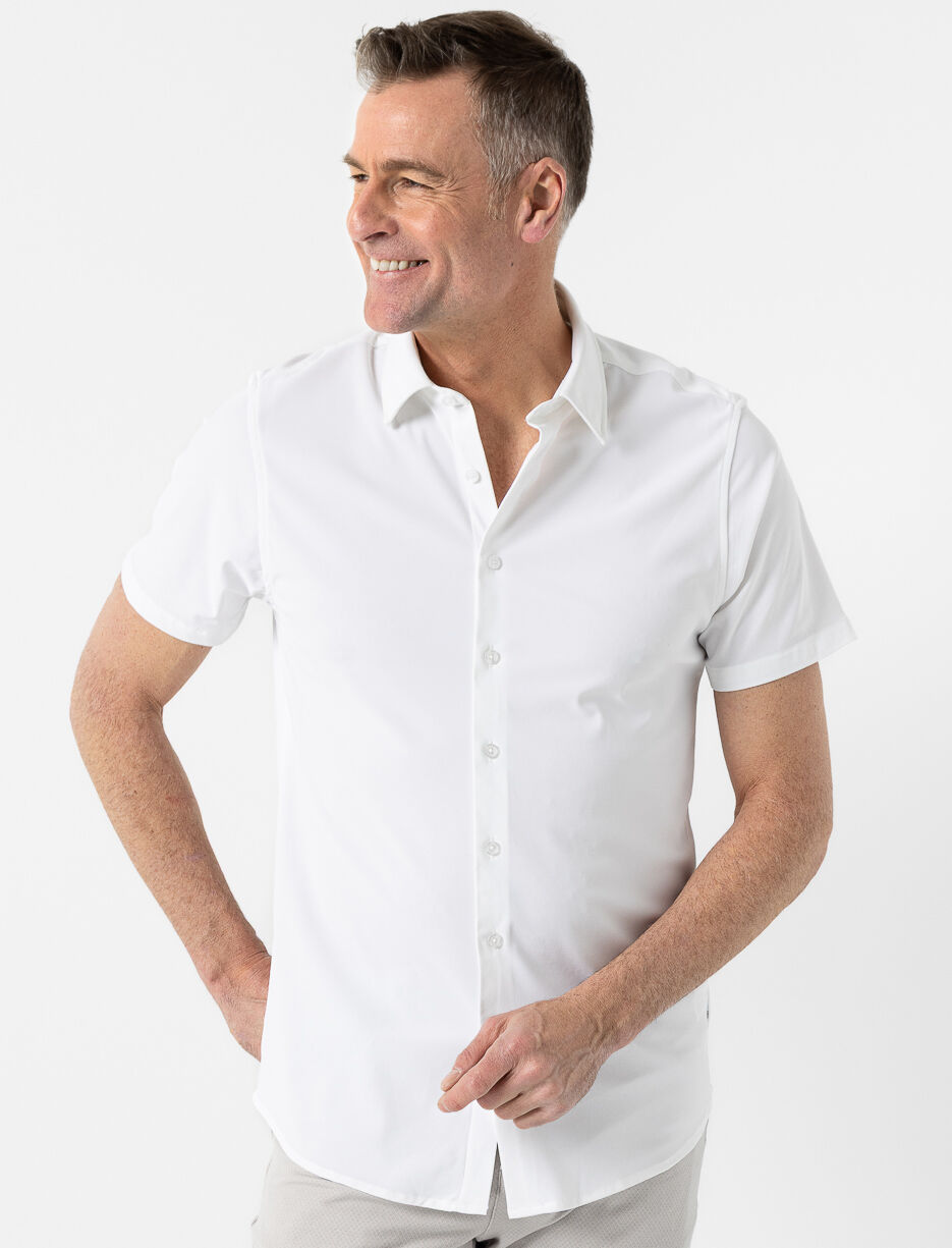 Solid Short-sleeve Shirt