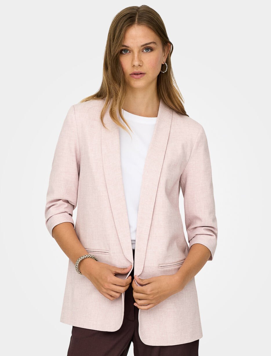 Blazer &agrave; manches 3/4