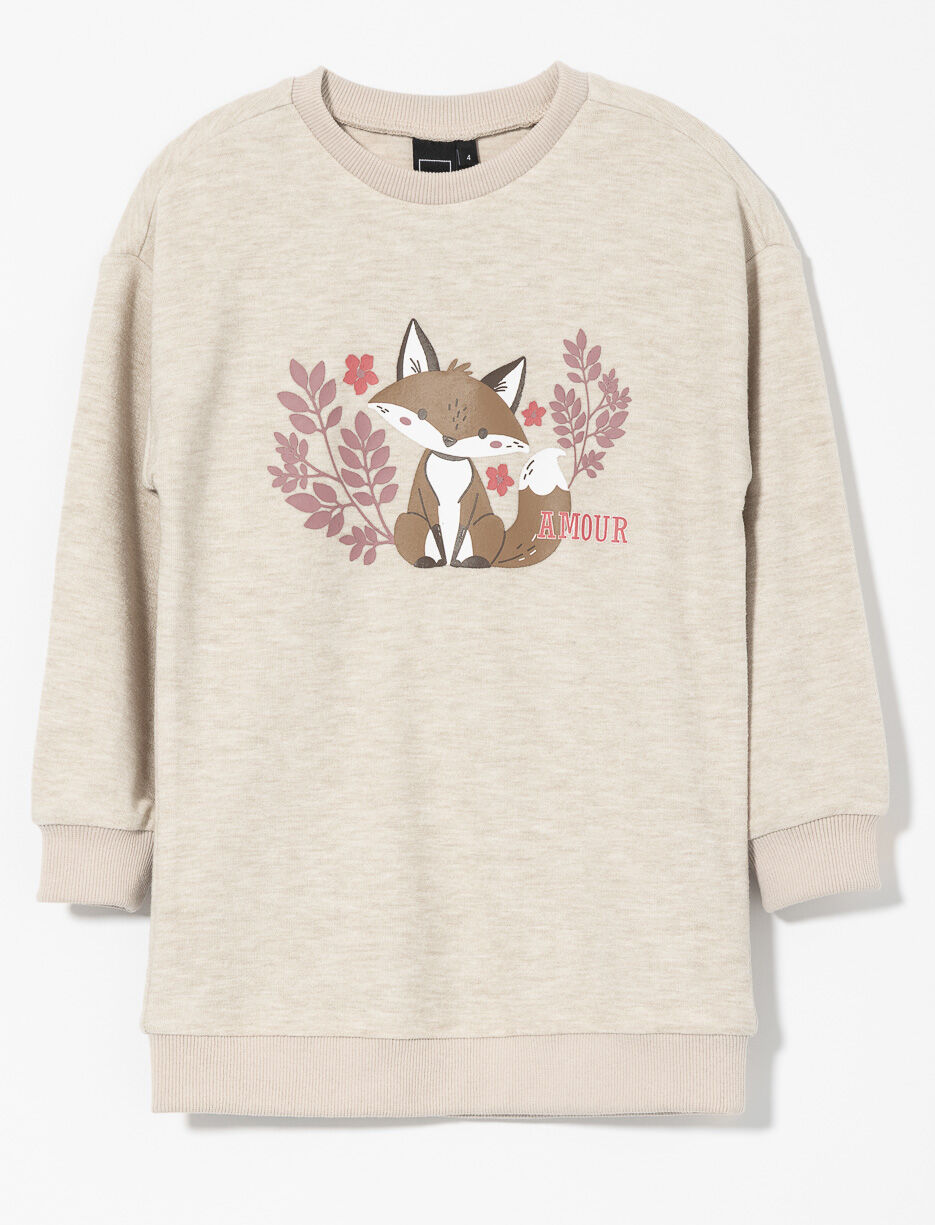 Animal Print Tunic - Little Girl