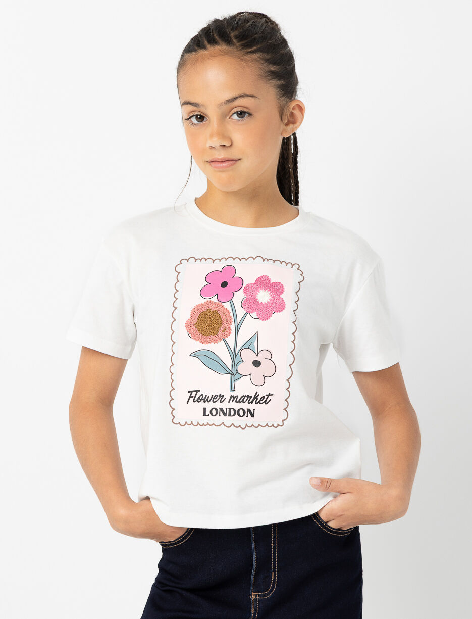 Floral Print T-shirt