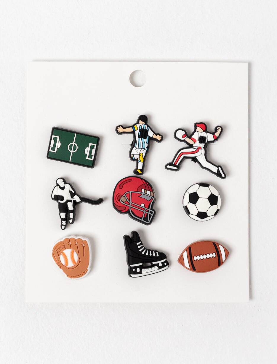 Perforated Clog Charms