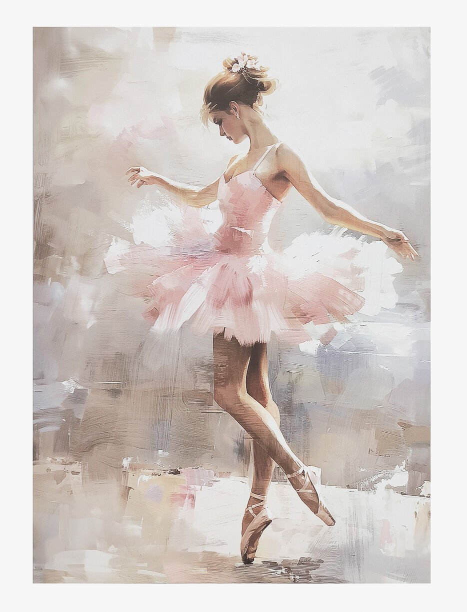 Toile imprimée ballerine Toile imprimée ballerine