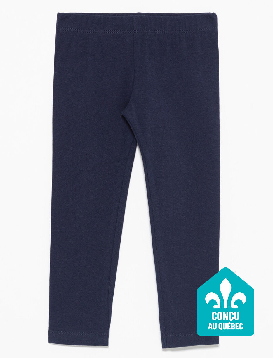Legging en coton bio - petite fille