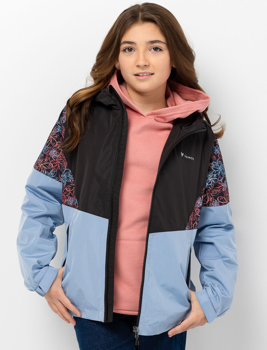 Two-tone Mid-season Jacket
