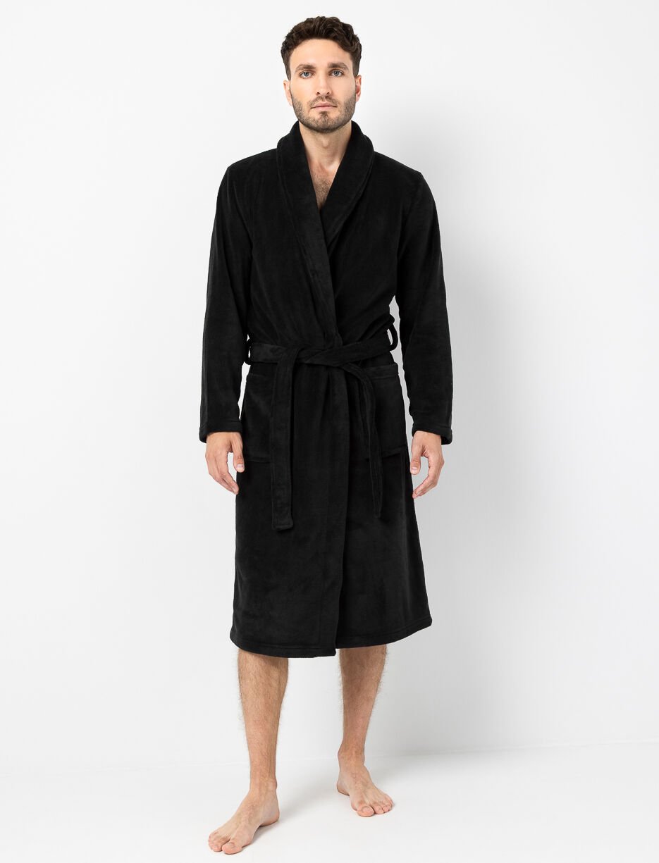 Robe de chambre en peluche