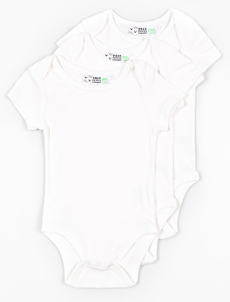 3 cache-couches en coton bio