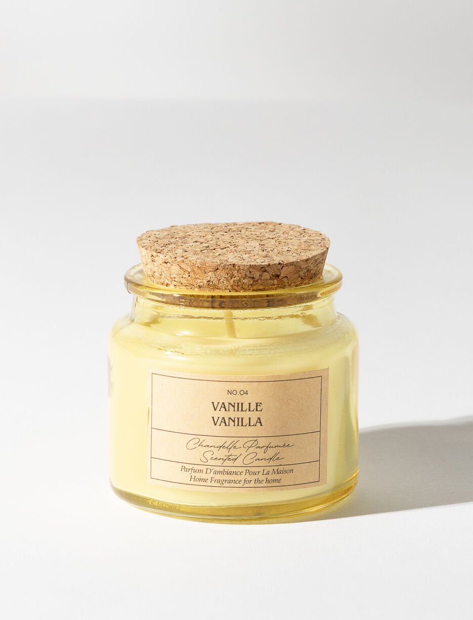 Chandelle parfumée vanille