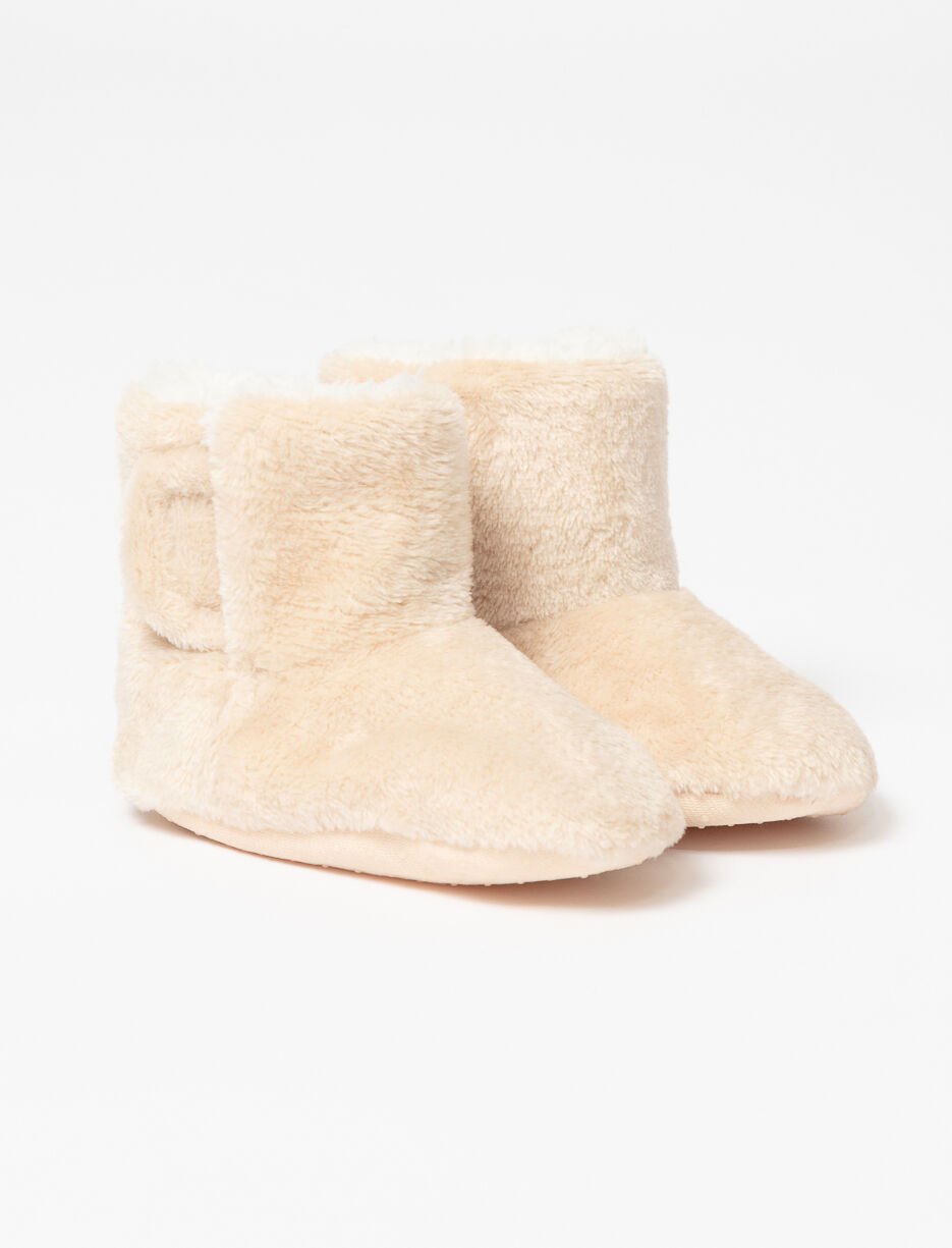 Pantoufles en peluche