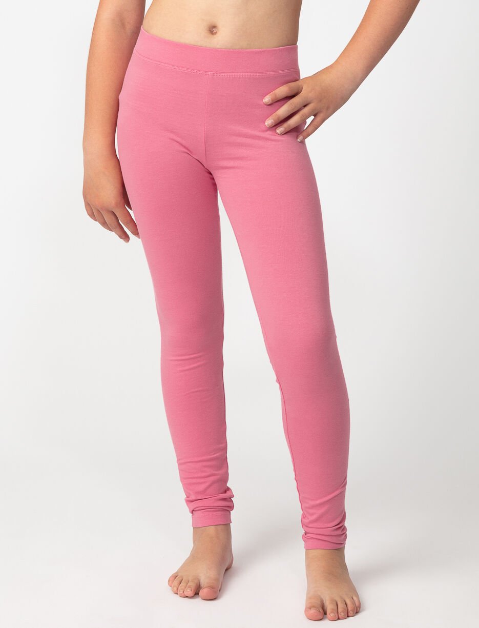 Legging uni en coton bio
