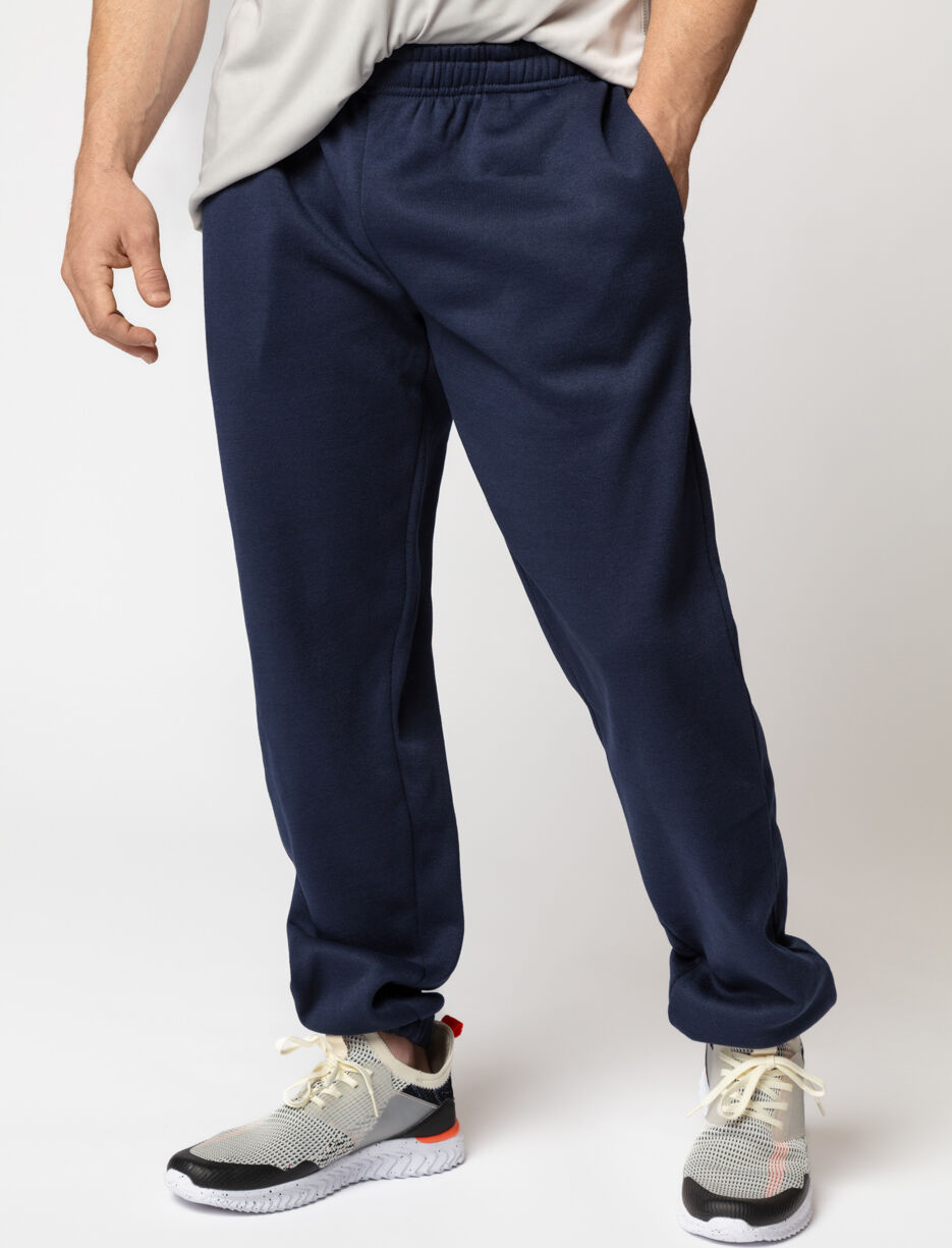 Pantalon jogger en coton ouaté