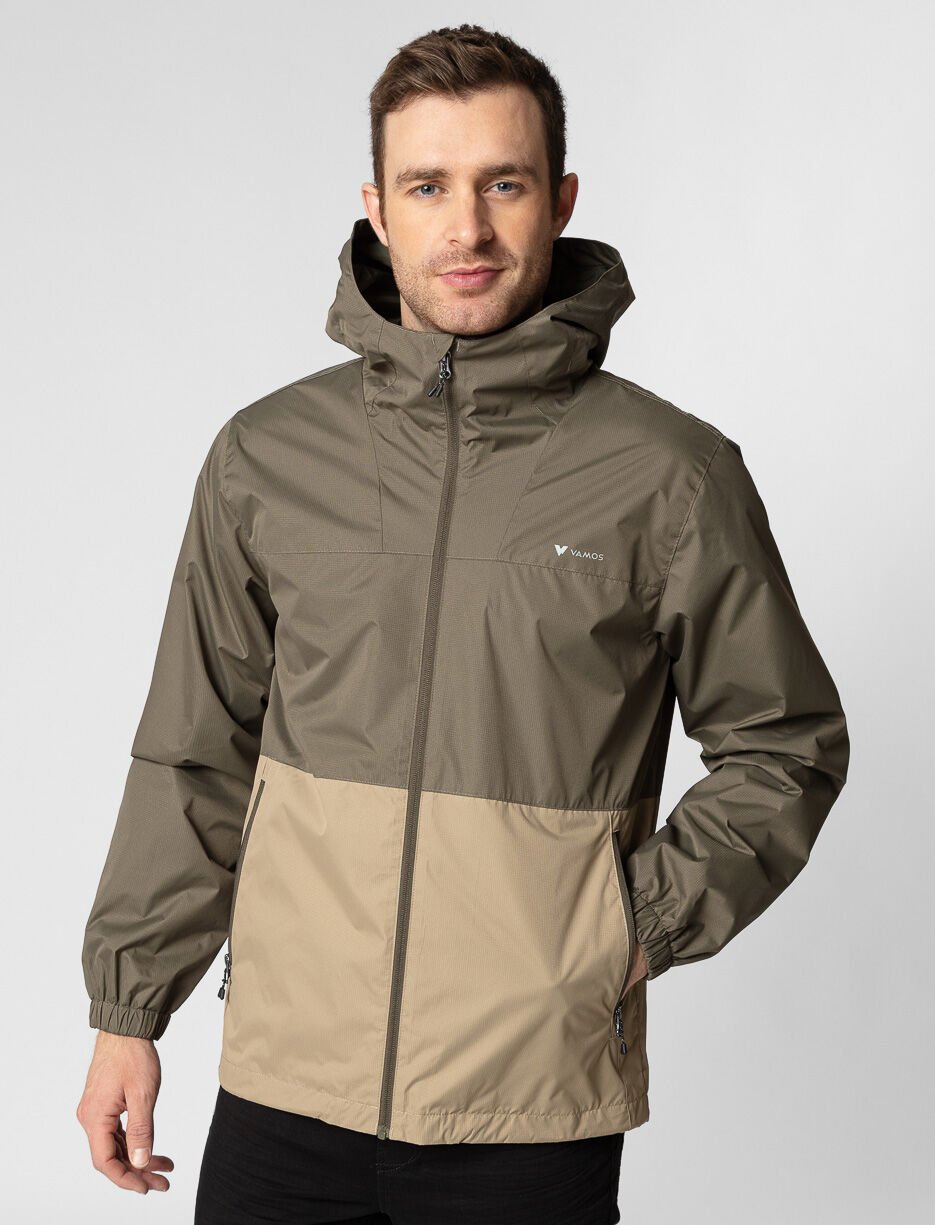 Two-toned Mid-season Jacket