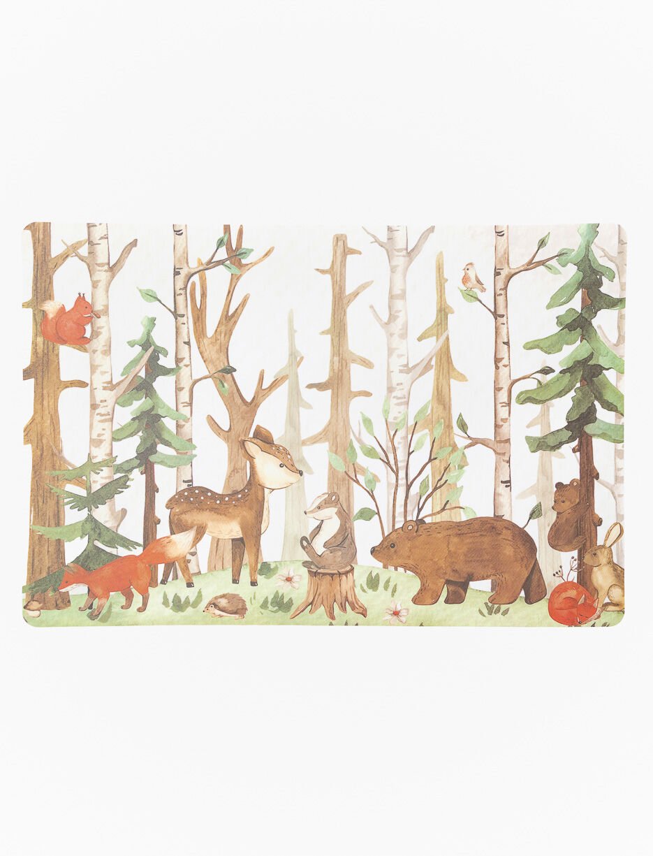 Napperon à motif animaux