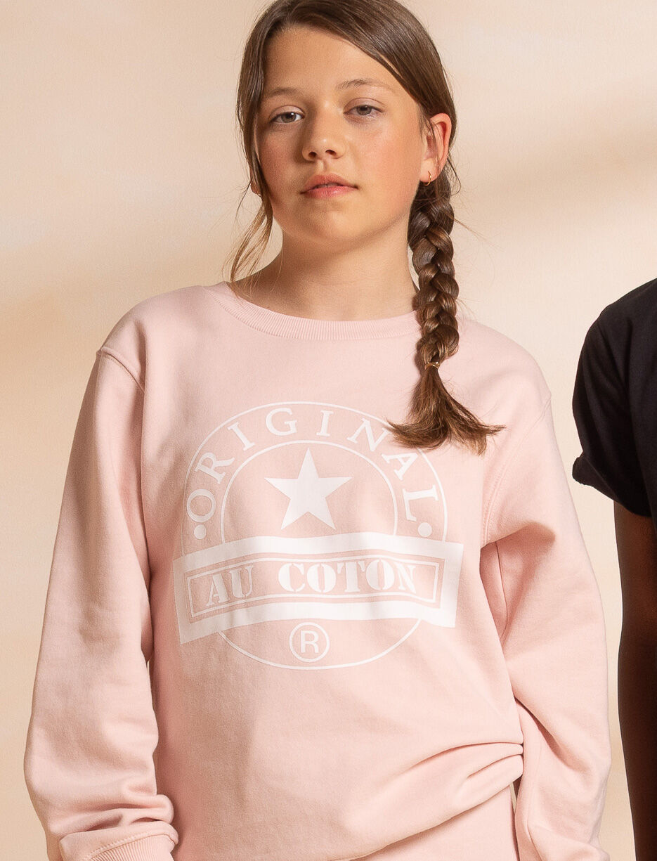 Chandail imprimé à épaules tombantes