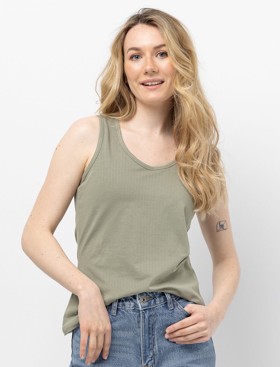 Camisole basique à bretelles larges