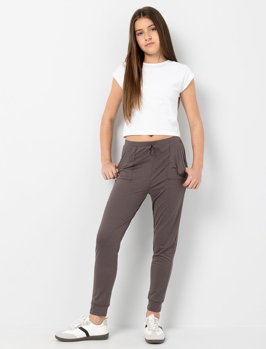 Elastic Waistband Jogger Pants