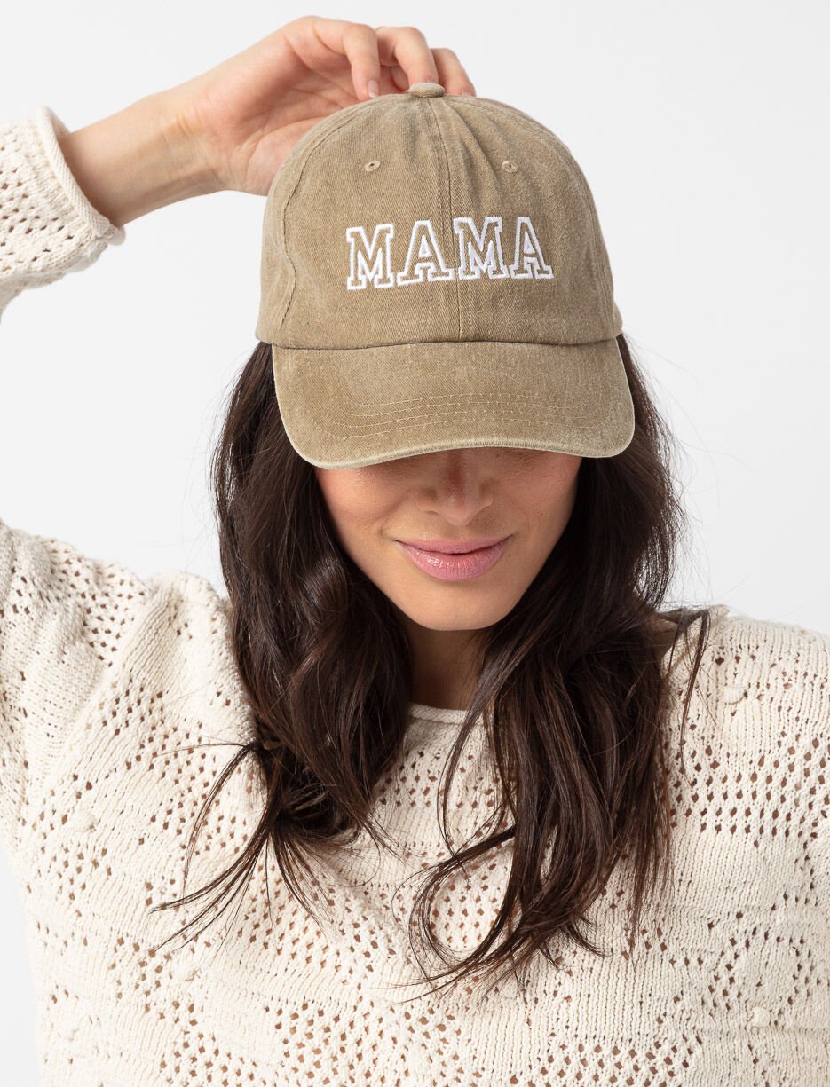 Casquette unie à broderie