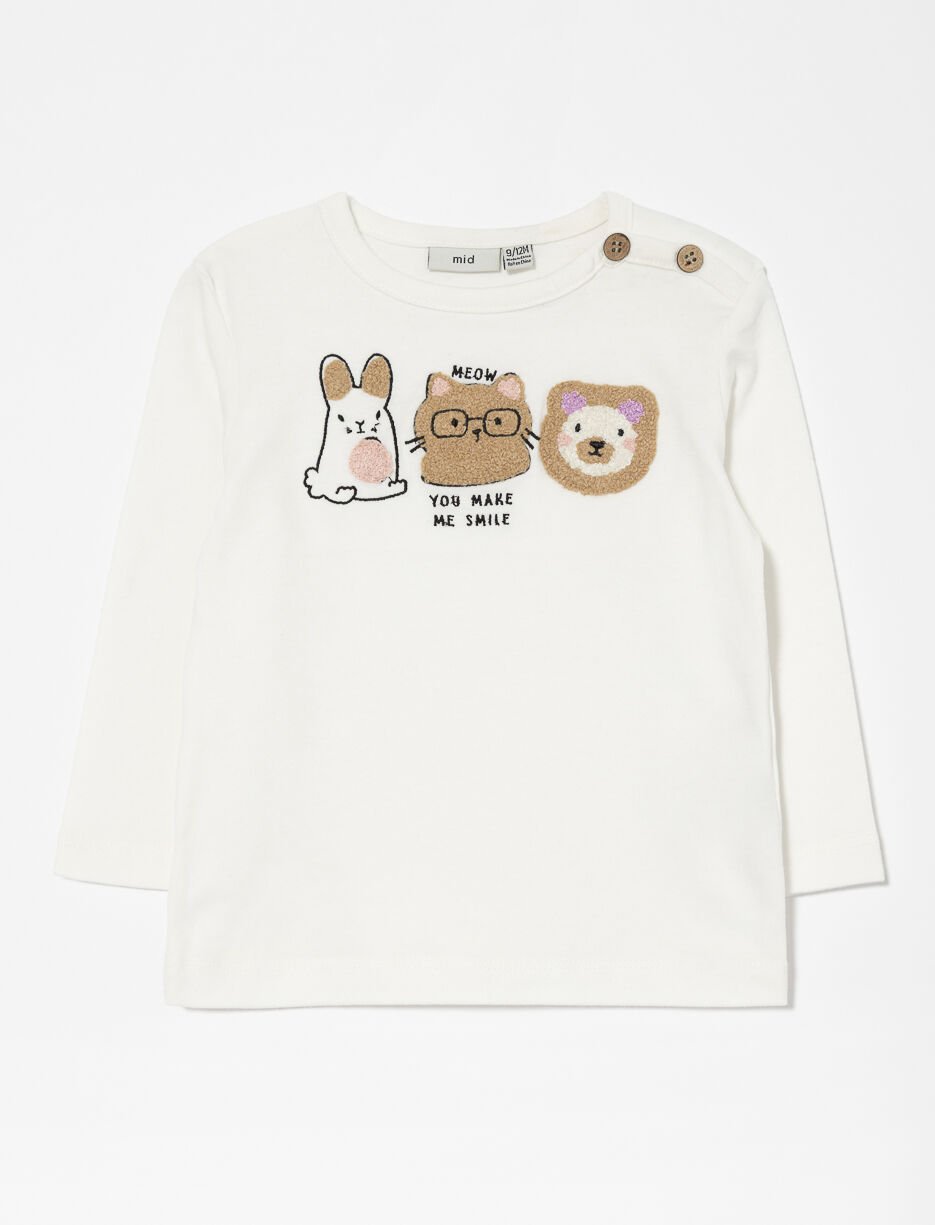 Animal Print T-shirt - Baby Girl