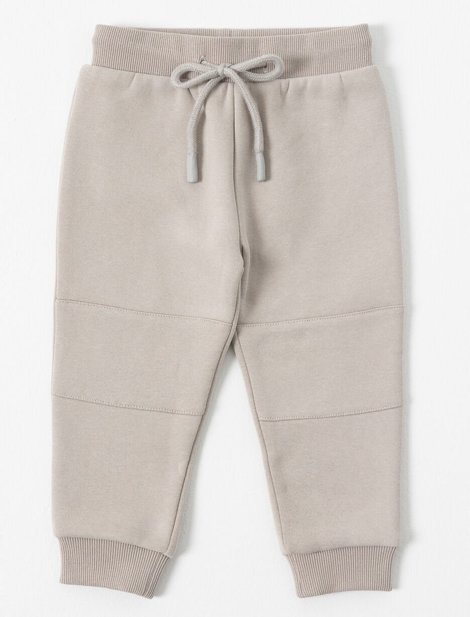 Fleece Pants with Elastic Waistband - Baby Boy