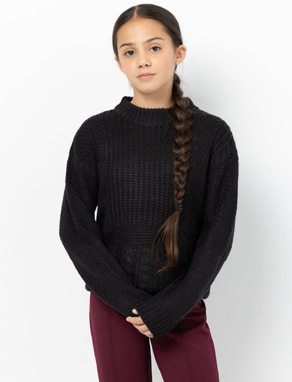 Chandail en tricot uni