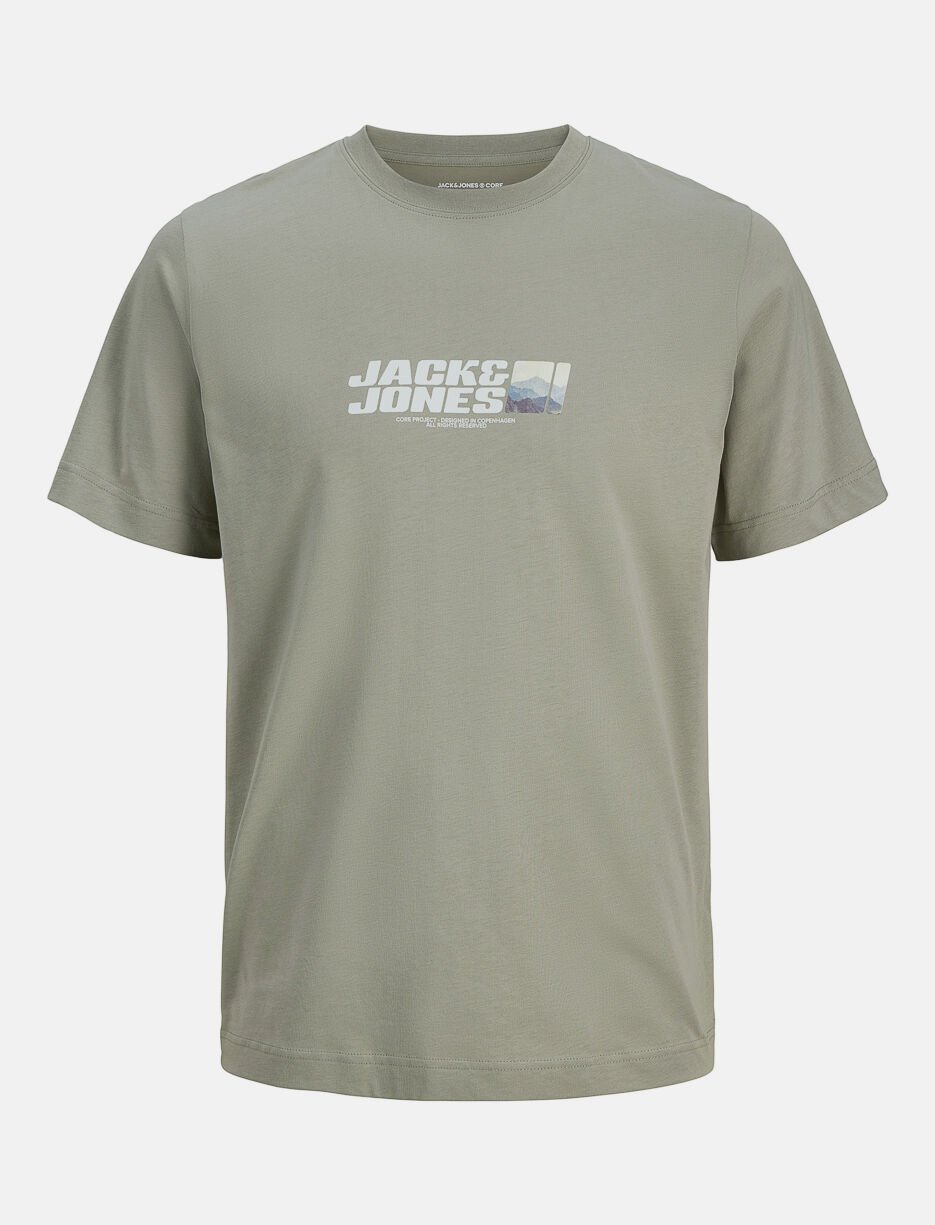 Printed Crew-neck T-shirt