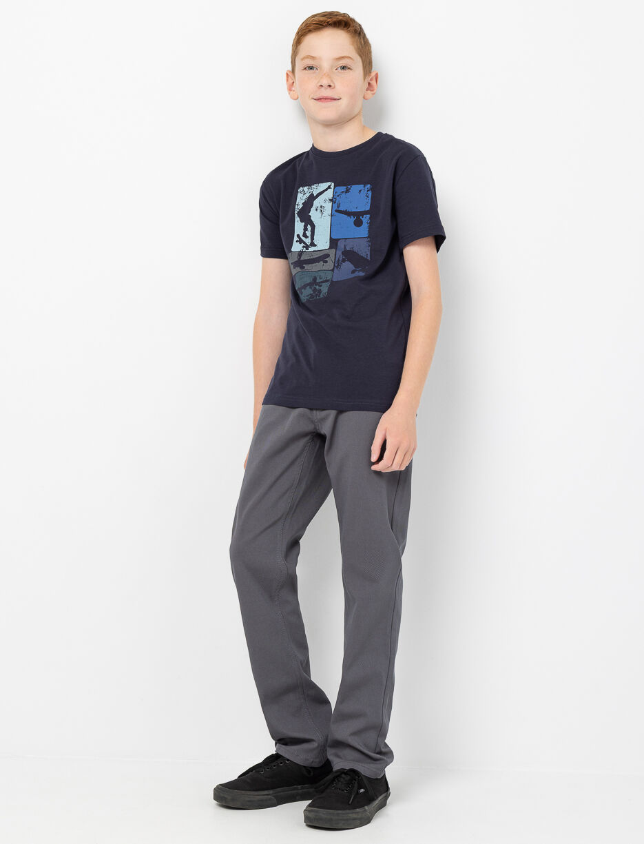 Pantalon à jambe droite