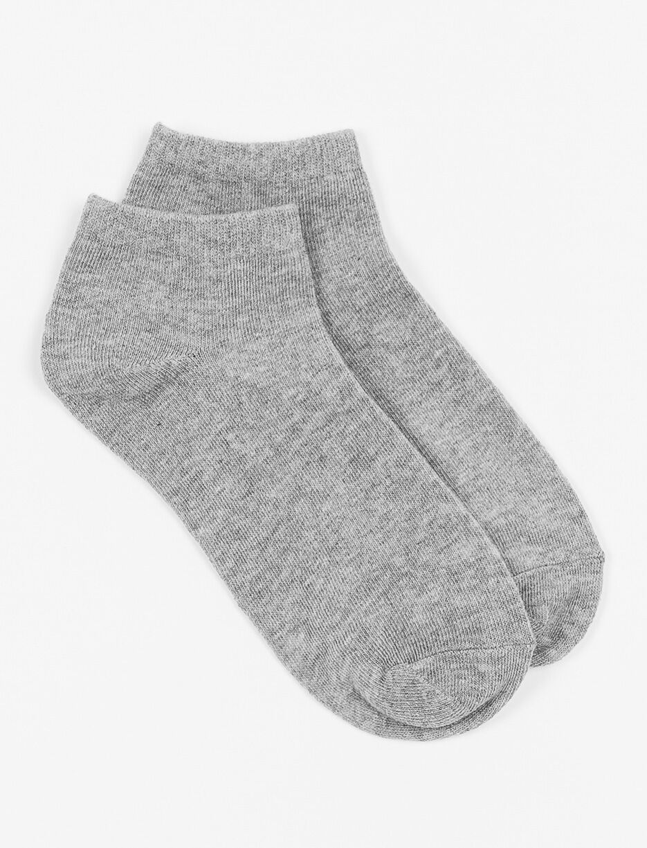 Chaussettes à la cheville unies 