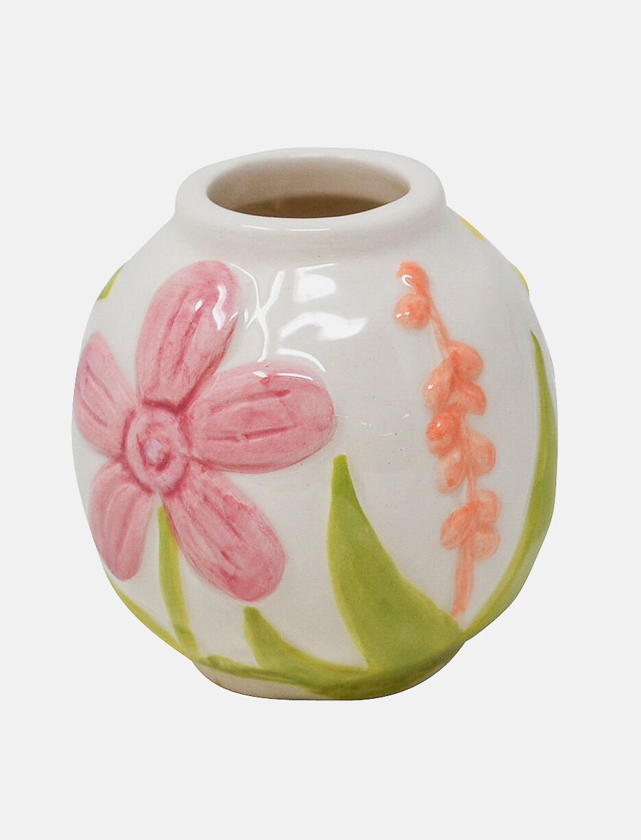 Floral Ceramic Vase