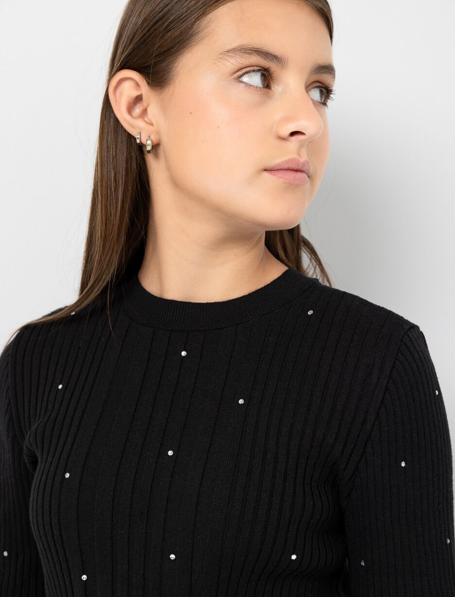 Chandail en tricot scintillant