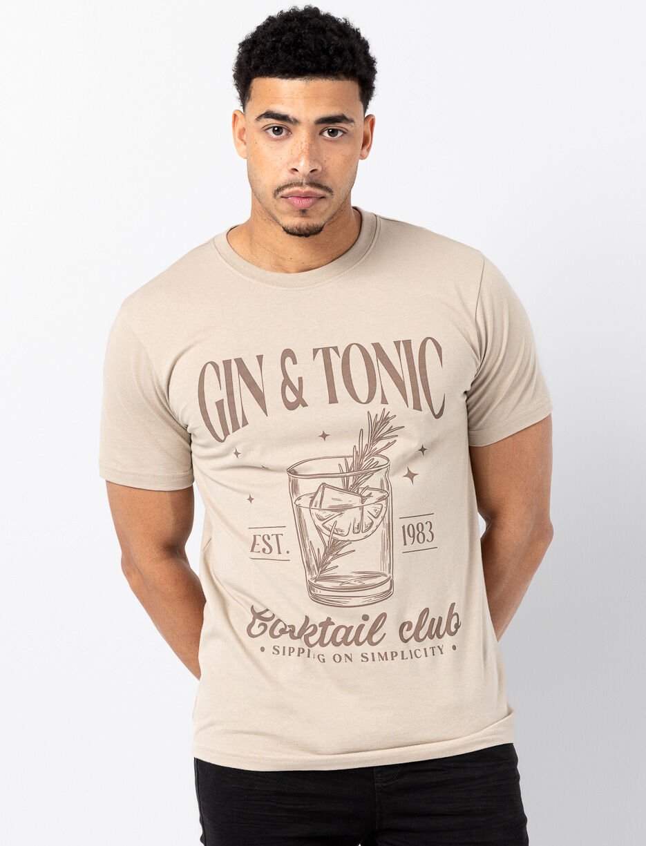 T-shirt en coton bio imprim&eacute;