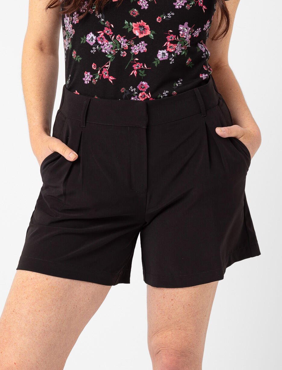 Bermuda Short with Elastic Waistband