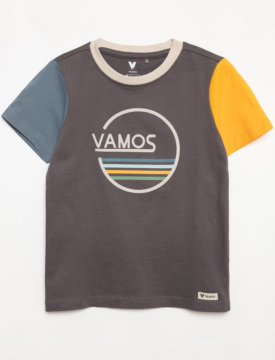 Organic Cotton Printed T-shirt - Little Boy