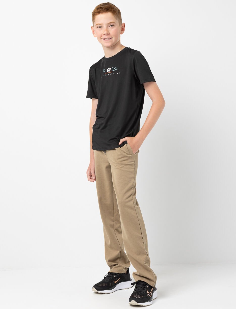 Pantalon ouaté à taille élastique