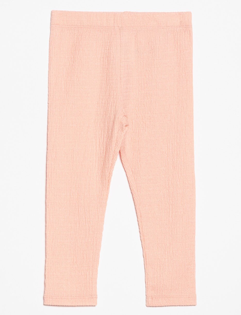 Textured Long Leggings
