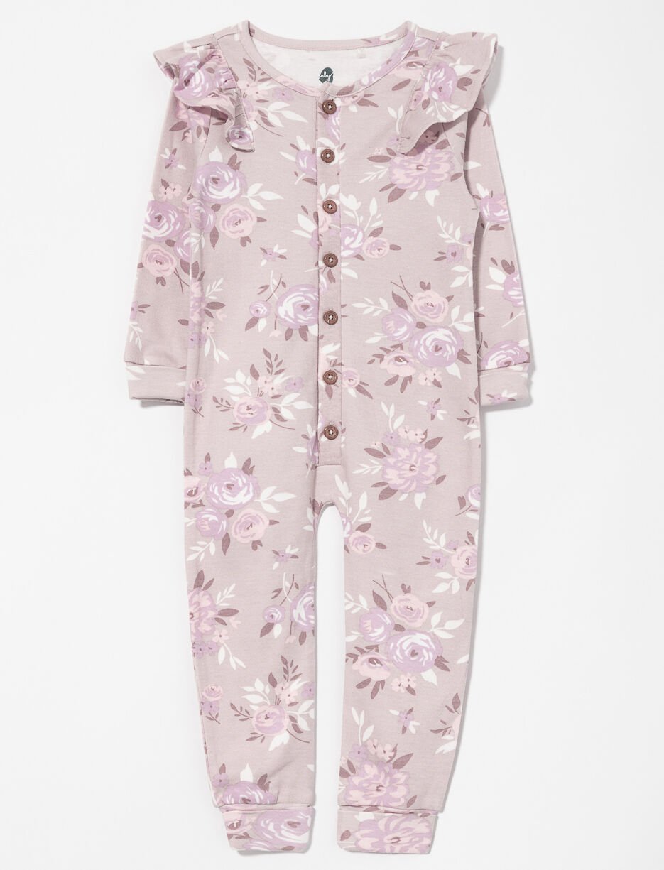 Organic Cotton Ruffle Romper