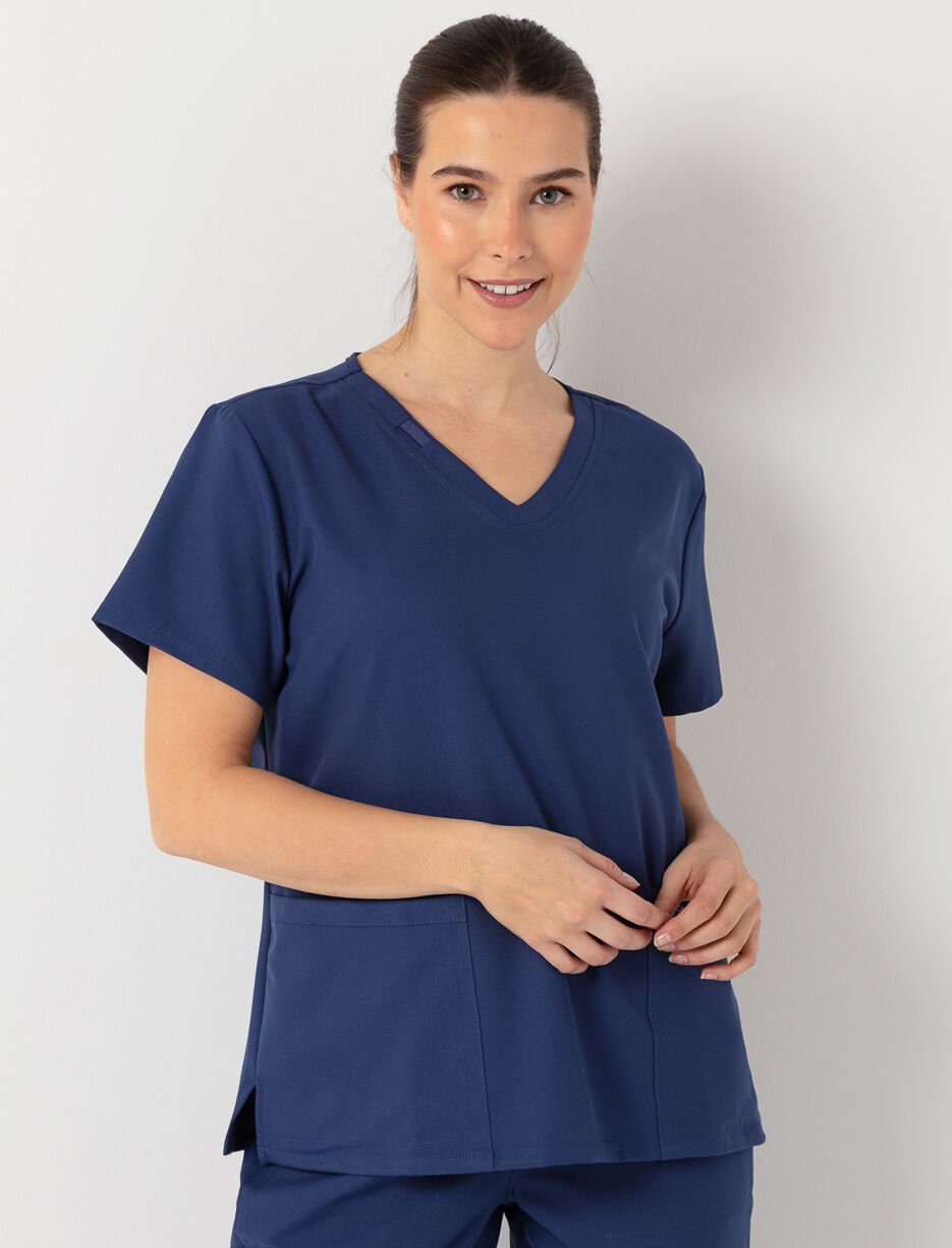 Haut d'infirmière uni