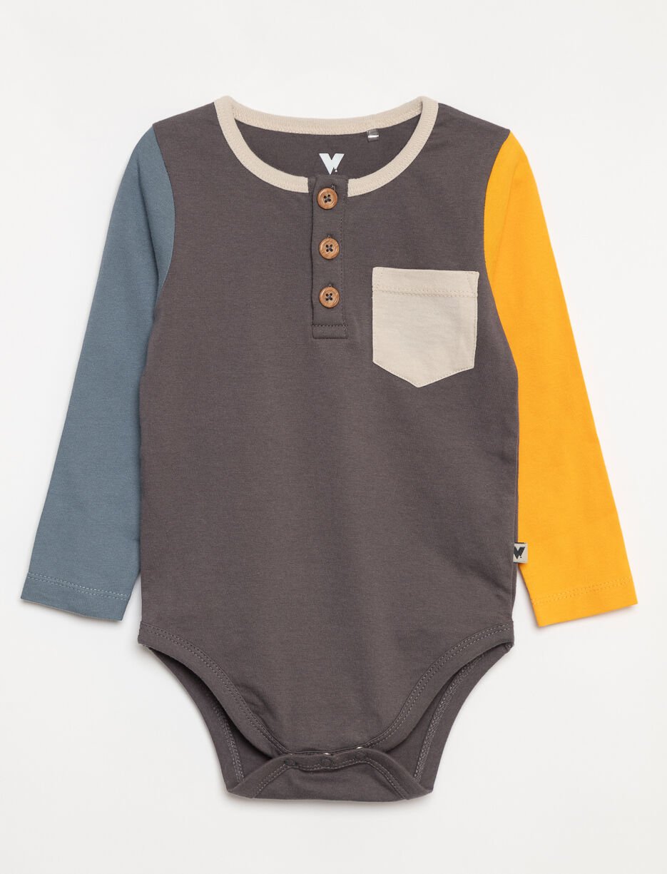 Colour Block Bodysuit