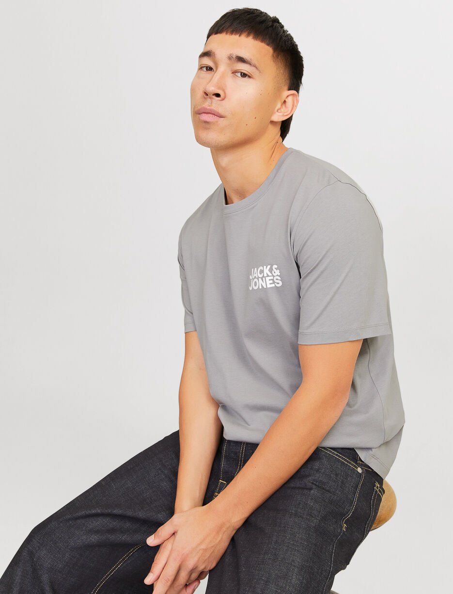 T-shirt imprimé à col rond