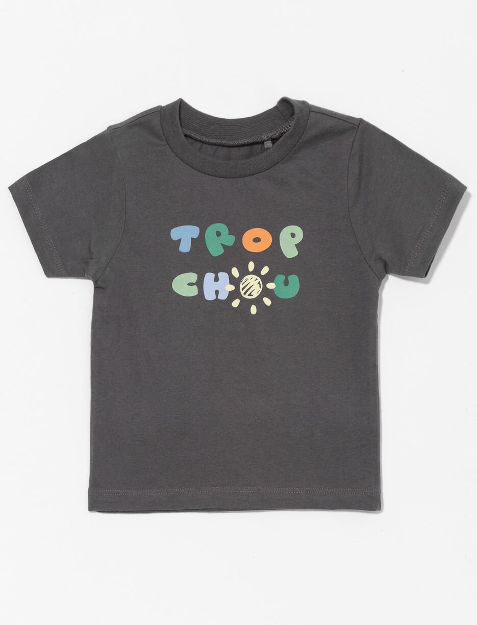 T-shirt en coton bio imprimé