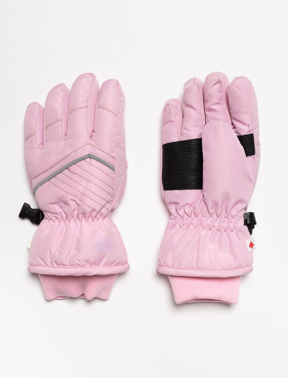 Insulated Ski Gloves with Reflective Details
