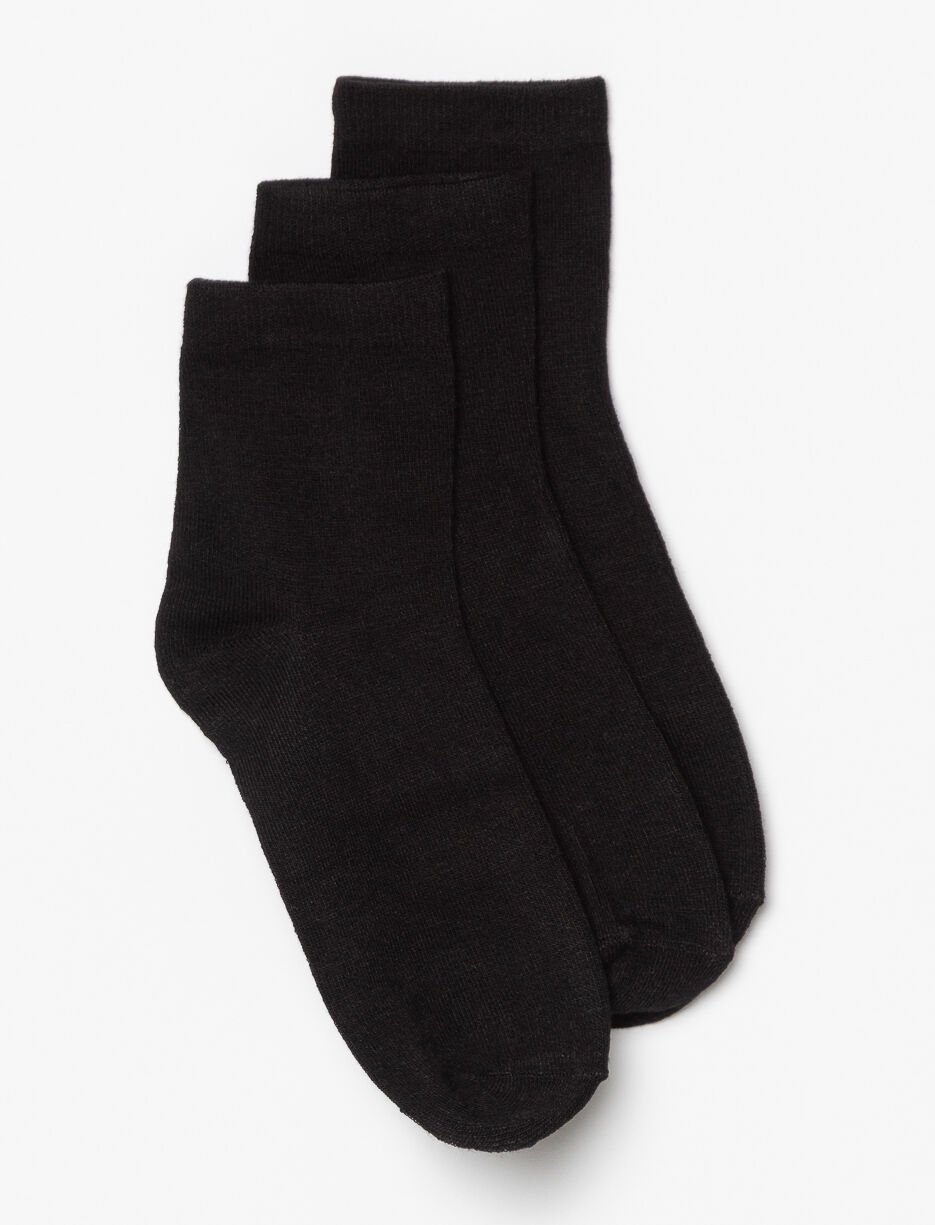 Solid Crew Socks - 3-pack