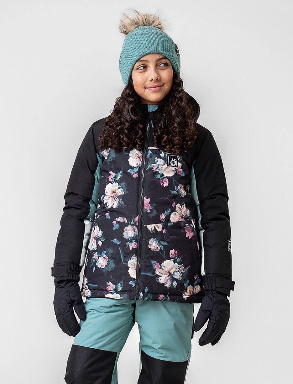 Manteau d'hiver fleuri - Confort -30 °C