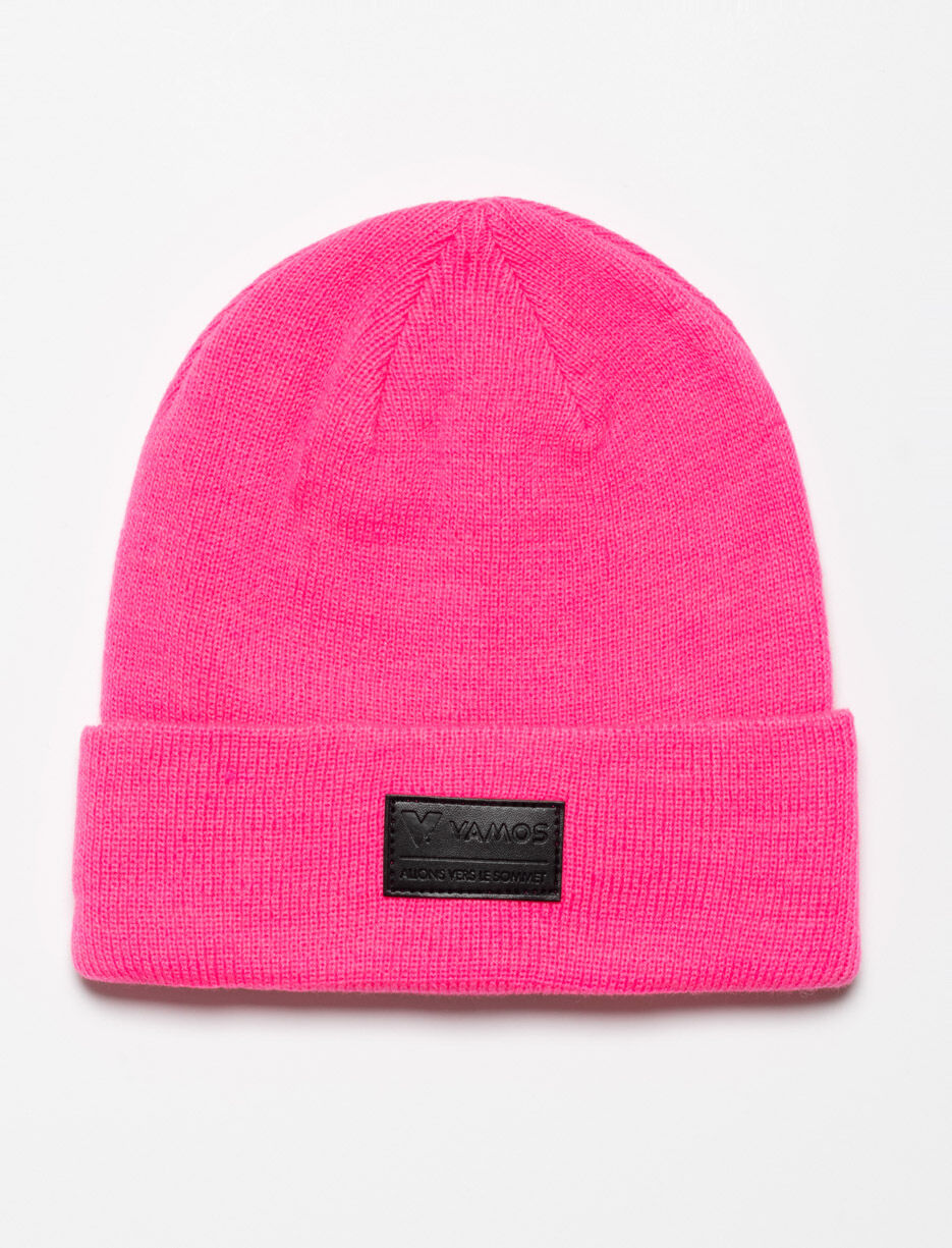 Tuque en tricot unie - ado