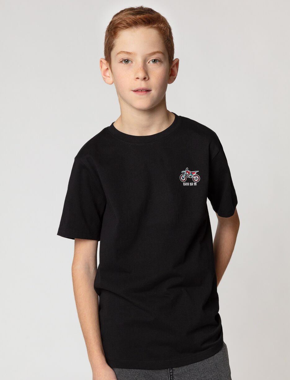 T-shirt imprimé à manches courtes