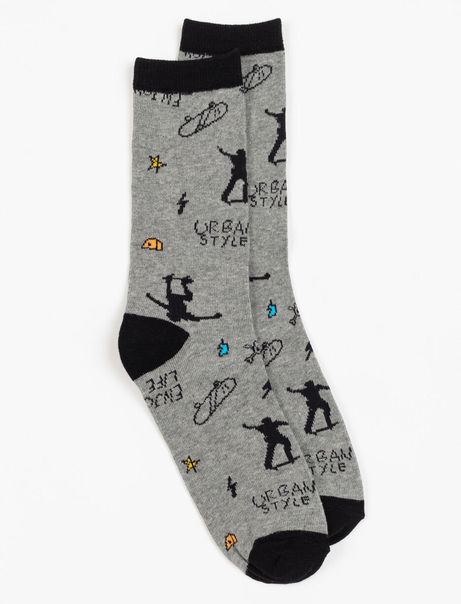 Chaussettes à motifs