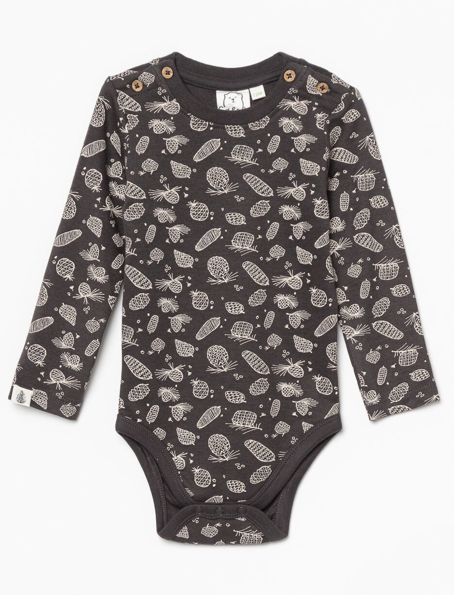 Cache-couche à motifs en coton bio