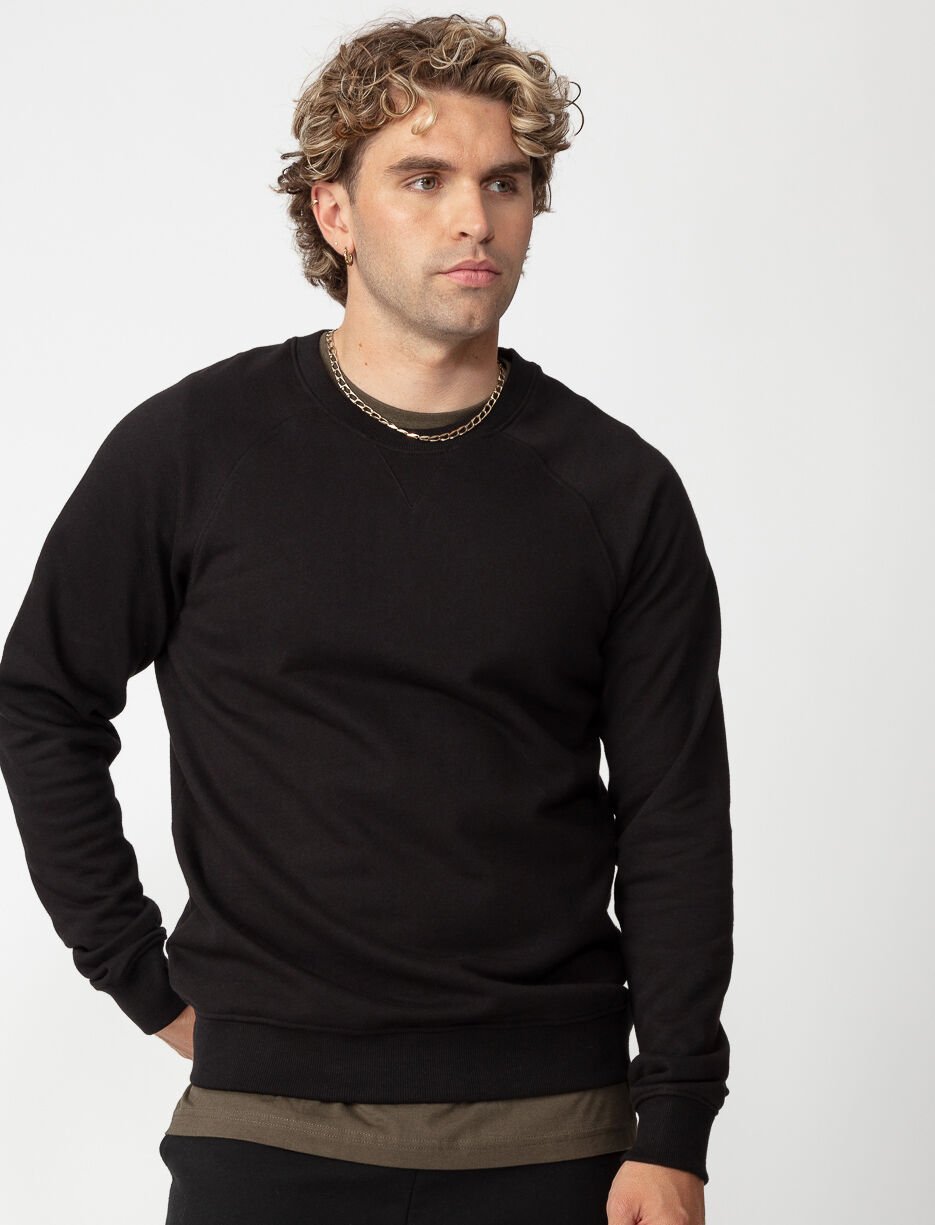 Chandail uni à manches longues