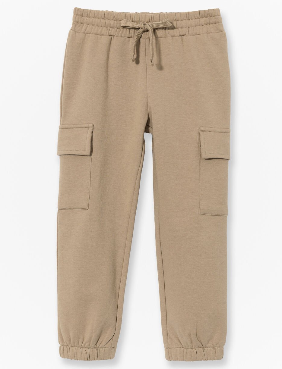 Jogger uni &agrave; poches cargo