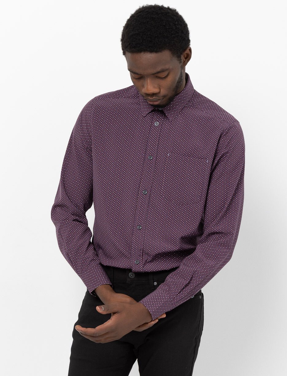 Chemise habillée à motif