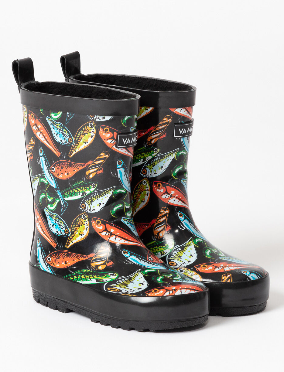 Printed Rain Boots